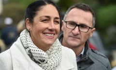 Alex Bhathal and Richard Di Natale