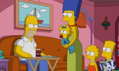 Homer Simpson, Maggie Simpson, Marge Simpson, Lisa Simpson, Bart Simpson, The Simpsons Season 28 (2017) Fox Broadcasting Co.<br>PMBF0Y Homer Simpson, Maggie Simpson, Marge Simpson, Lisa Simpson, Bart Simpson, The Simpsons Season 28 (2017) Fox Broadcasting Co.