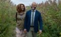 Erika Alexander and Jeffrey Wright in American Fiction. 