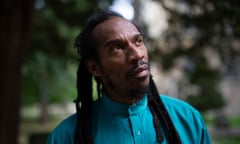 Benjamin Zephaniah Portrait Session<br>Benjamin Zephaniah the British writer and dub poet poses for a portrait in the grounds of Peterborough Cathedral on September 13th 2021 in Cambridgeshire (Photo by Tom Jenkins/Getty Images)