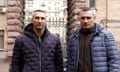 
Wladimir and Vitali Klitschko posted a video on social media, calling for action from around the world to stop what they 
described as Russian aggression in their country