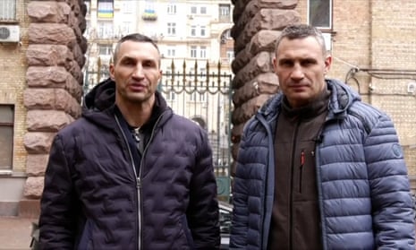 Klitschko brothers, former heavyweight boxing champions, urge countries to support Ukraine – video