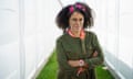 Writer Bernardine Evaristo at the Hay festival in 2022