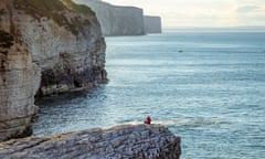 Thornwick Bay on the East Yorkshire coast.