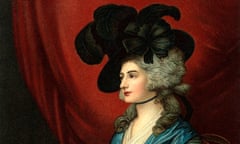 Detail from a portrait of Sarah Siddons by Thomas Gainsborough