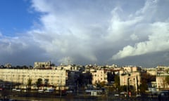 Jerusalem seen from west of the green line. During his election campaign, Donald Trump pledged to move the US embassy to Jerusalem – a potentially explosive move. 