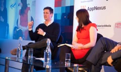 Fireside chat with Nigel Gilbert, vice president, strateguc development, EMEA, AppNexus, Lara O’Reilly, global advertising editor, Business Insider at the Guardian Changing Media Summit 2016 in central London, Wed 23 March 2016