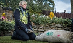 WARNING: Embargoed for publication until 00:00:01 on 02/02/2016 - Programme Name: Happy Valley series 2 - TX: n/a - Episode: n/a (No. 1) - Picture Shows: **EMBARGOED FOR PUBLICATION UNTIL TUESDAY 2ND FEBRUARY** Catherine (SARAH LANCASHIRE) - (C) Red Productions - Photographer: Ben Blackall