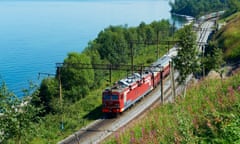 Russia, Siberia, Baikal Lake, Trans-siberian train