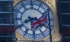 Union flag and Big Ben