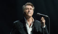 Bryan Ferry performing in Paris in 2017.