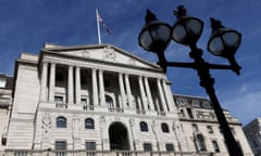 The Bank of England in London