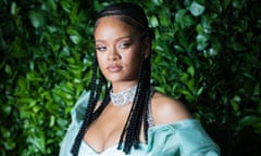 Rihanna arrives at the 2019 Fashion Awards at the Royal Albert Hall in London.