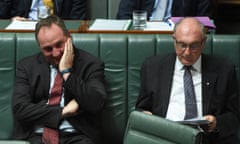 Barnaby Joyce and Warren Truss