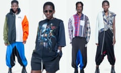 Women and men model designs from Return to Sender, the first collection from Buzigahill, a Ugandan fashion brand created by designer Bobby