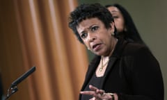 Loretta Lynch Announces U.S. Investigation Into Chicago Police Department<br>WASHINGTON, DC - DECEMBER 07:  U.S. Attorney General Loretta Lynch answers questions during a press conference at the Department of Justice December 7, 2015 in Washington, DC. Lynch announced a Justice Department investigation into the practices of the Chicago Police Department during the press conference.  (Photo by Win McNamee/Getty Images)