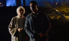 Ellen Burstyn and Leslie Odom Jr in The Exorcist: Believer.