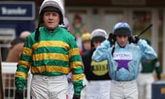Barry Geraghty will miss the Grand National after being injured in a fall at Aintree on Friday.