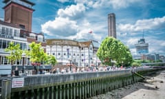 Shakespeare’s Globe and Tate Modern on London’s Bankside, which is privately owned.