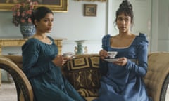 Freida Pinto, left, and Zawe Ashton in Mr Malcolm's List." 