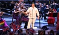 Australian tenor Stuart Skelton, who dressed in cricket Flannels for Rule, Britannia! at the Last Night of the Proms.