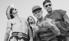 Red Hot Chili Peppers … (from left) Anthony Kiedis, John Frusciante, Flea and Chad Smith.