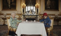 The Queen and Paddington.