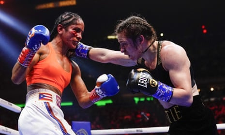 'Best night of my career': Katie Taylor and Serrano reflect on historic fight – video