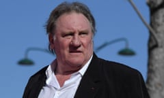 Head and shoulders shot of Gérard Depardieu in September 2017