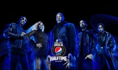 Dr Dre said: ‘The opportunity to perform at the Super Bowl LVI half-time show, and to do it in my own backyard, will be one of the biggest thrills of my career.’