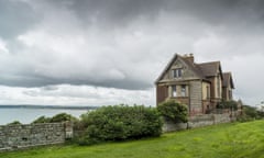 A clifftop house