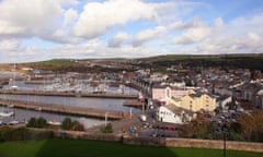 Whitehaven in Cumbria. Hansen is concerned that going ahead with the nearby mine will be seized on by supporters of fossil fuels around the world. 