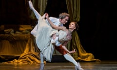 Two of the Royal Ballet’s strongest actors … Gary Avis and Francesca Hayward in Manon at the Royal Opera House.