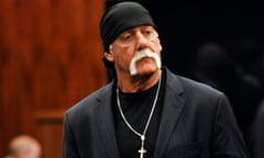 Hulk Hogan<br>FILE - In this Wednesday, March 9. 2016, file photo, Hulk Hogan, whose given name is Terry Bollea, leaves the courtroom during a break in his trial against Gawker Media in St. Petersburg, Florida. In a lawsuit filed Monday, May 2, 2016, the former pro wrestler is suing Gawker again, saying the website leaked sealed court documents to the National Enquirer that quoted him making racist remarks. (AP Photo/Steve Nesius, Pool, File)