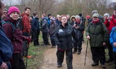 Jo Brand meets the people in her Sport Relief walk.