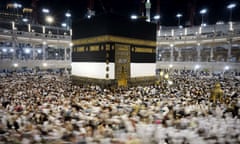 Muslim pilgrims circle counterclockwise Islam's holiest shrine, the Kaaba, at the Grand Mosque in the Saudi holy city of Mecca, late on September 20, 2015. The annual hajj pilgrimage begins on September 22, and more than a million faithful have already flocked to Saudi Arabia in preparation for what will for many be the highlight of their spiritual lives. AFP PHOTO / MOHAMMED AL-SHAIKHMOHAMMED AL-SHAIKH/AFP/Getty Images
