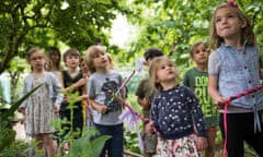 Children's workshop in Brockwell Park