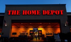 FILE PHOTO: FILE PHOTO: The logo of Home Depot is seen in Encinitas, California April 4, 2016. REUTERS/Mike Blake/File Photo GLOBAL BUSINESS WEEK AHEAD/File Photo