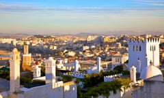 View over Tangier's rooftops from the kasbah