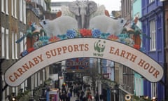 Carnaby Street's world-famous arch