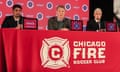 Bastian Schweinsteiger was presented at Chicago Fire on Wednesday