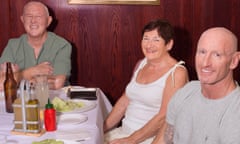 Gareth Thomas and his parents, Yvonne and Barry