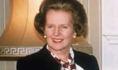 Head and shoulders photo of Margaret Thatcher