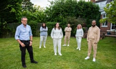 How To Lose A Stone in 21 days With Michael Mosley 21 DAY DIET…L-R DR MICHAEL MOSLEY, SHARIKA YUEN, KATIE HOLMES, CURTIS PERRIMAN, TRACEY EDMONDS AND ADRIAN VIEYRA.