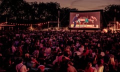 Secret Cinema presents Dirty Dancing in Hackney, London, 2014.