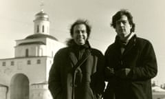 Sebastian Barry & Seamas Mac Annaidh in Russia in 1992