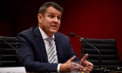 Former NSW premier Mike Baird