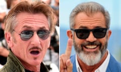Sean Penn and Mel Gibson