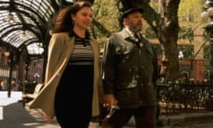 Connection … Constanza Romero and August Wilson in 1991.