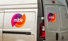 a Mitie van